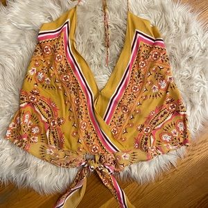 Bandana Open Back Tank NWOT